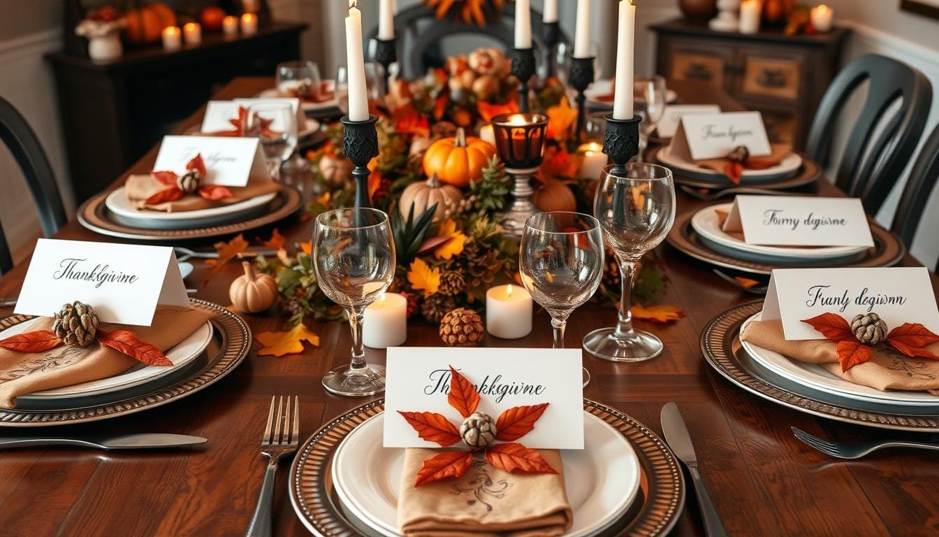 How to Make Thanksgiving DIY Place Settings with Cricut