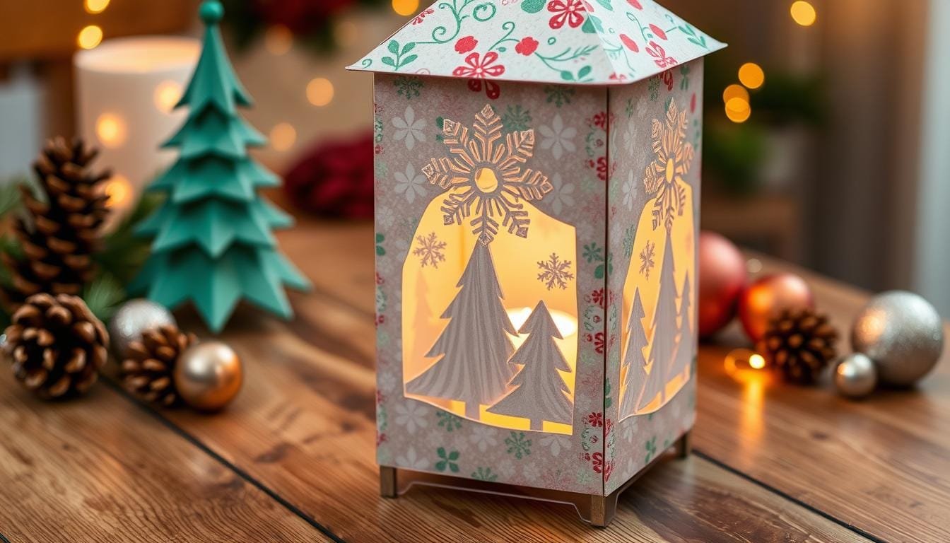 DIY Christmas Paper Lantern
