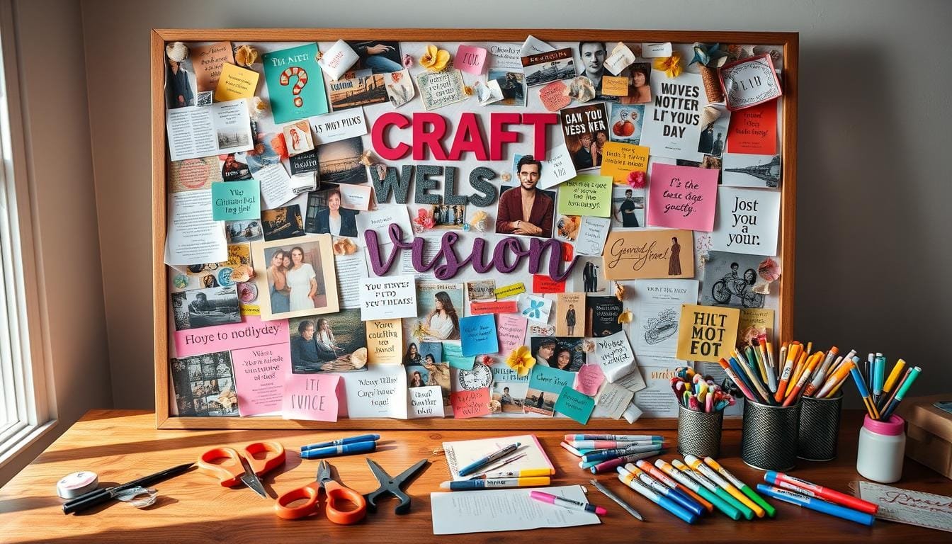 How to Create a Crafting Vision Board