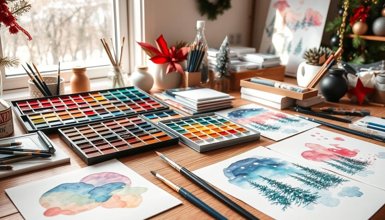 Watercolor Techniques for Holiday Cards: A Step-by-Step Guide