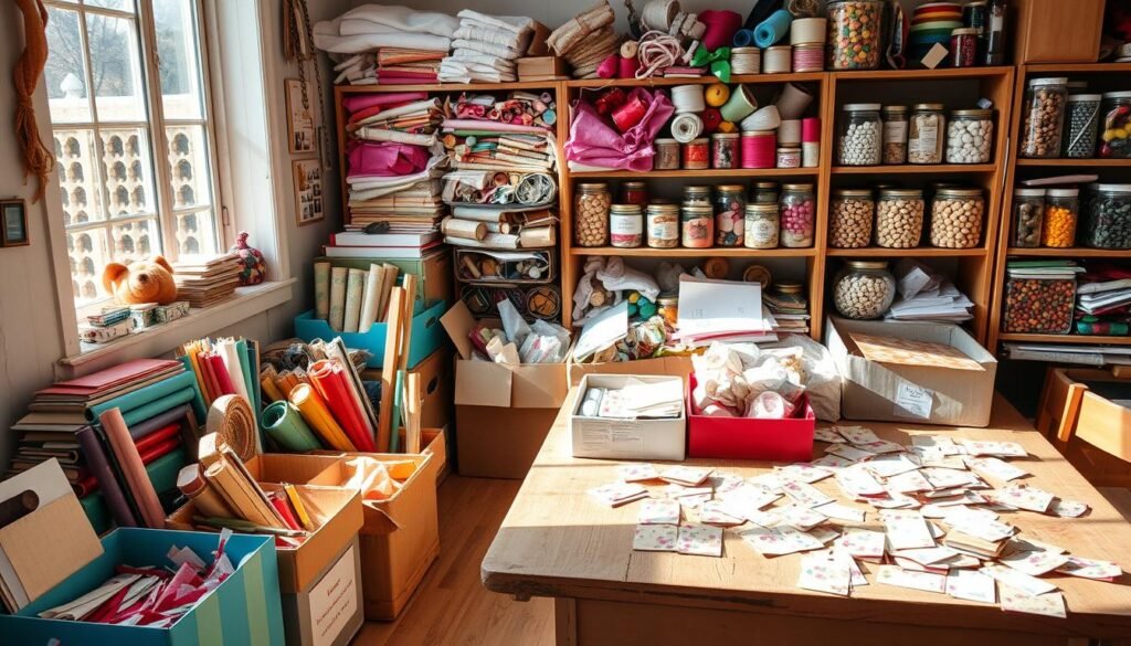 donate unused craft supplies