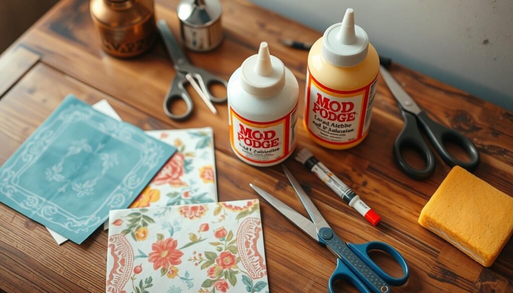 Decoupage Techniques for DIY Home Accents
