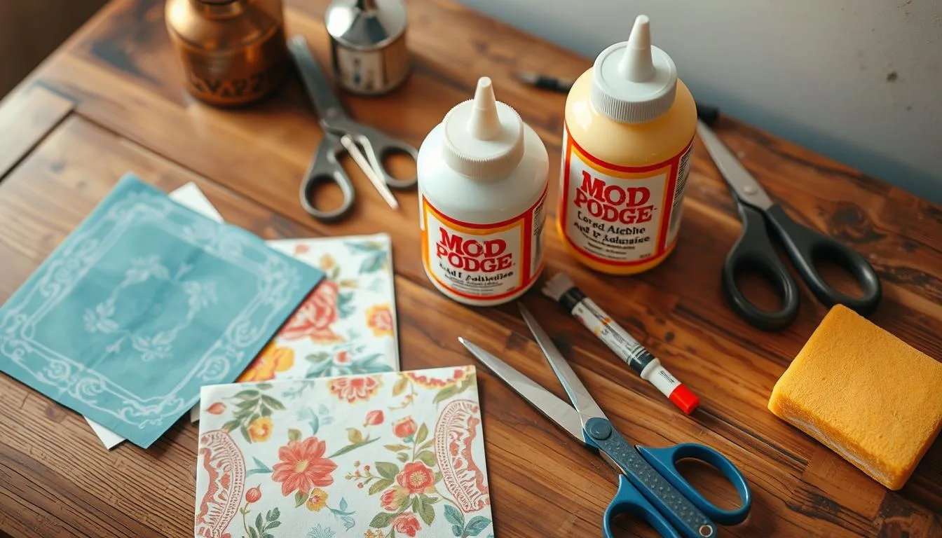 Decoupage Techniques for DIY Home Accents